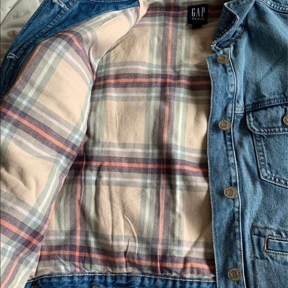 Gap denim jacket with lining - Picture 4 of 6